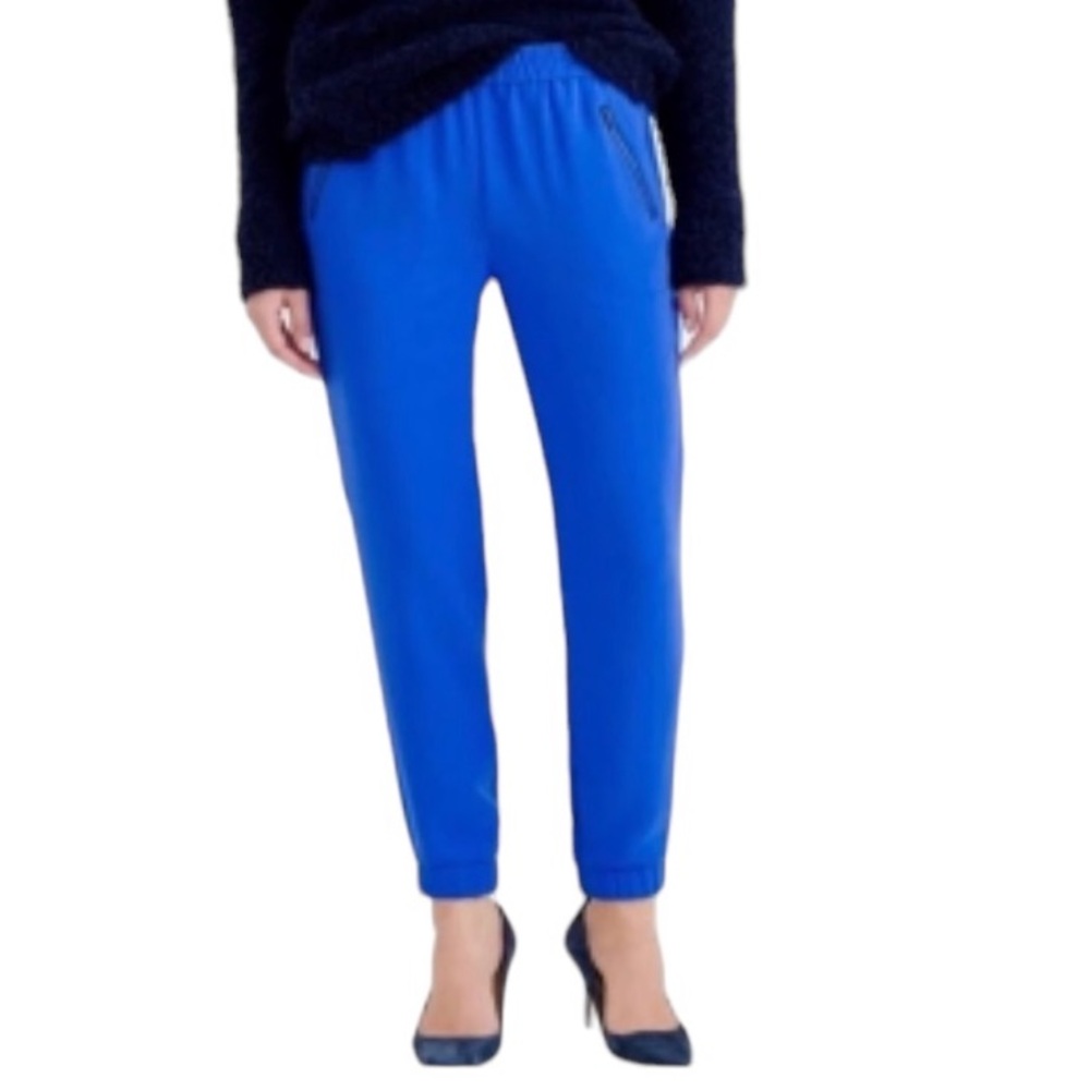 J. Crew: Turner Jogger Colbalt Blue Pants -Size 6 View 3